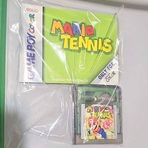 Game gameboy color Mario Tennis Original with booklet